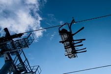 Chairlift Royalty Free Stock Photography