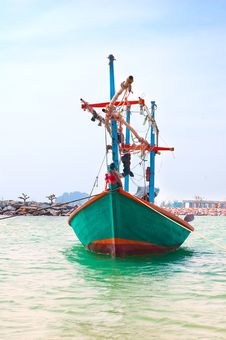 Fishing Boat In Thailand Stock Photography