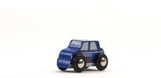 Toy Police Car Royalty Free Stock Photo