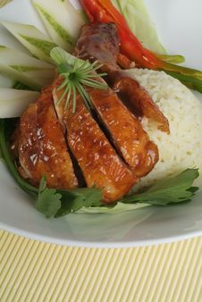 Chicken Rice Stock Image Chicken Rice Stock Image