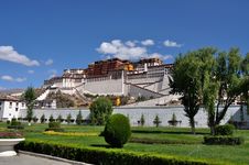 Potala Palace In Lhasa Stock Photo Potala Palace In Lhasa Stock Photo