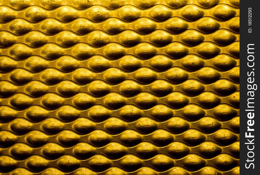 Yellow Metallic Background