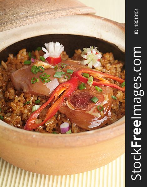 Claypot rice