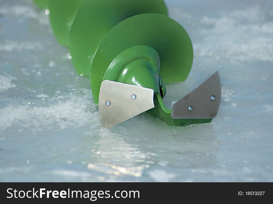 Ice Fishing - Auger