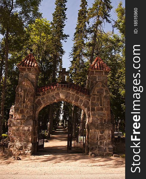 Old Cemetery Gate