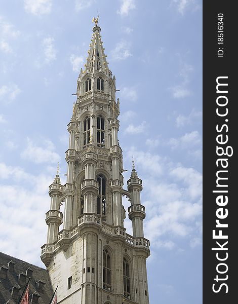 Sablon Church In Brussels