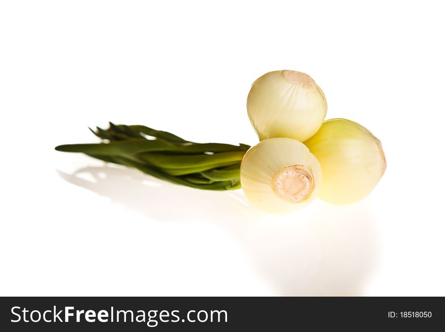 Onion Isolated On White