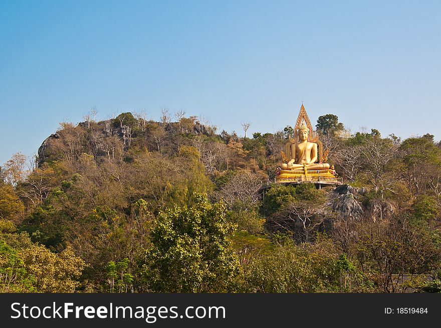Image of buddha at peak thailand