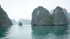Halong Bay Limestone Formations Royalty Free Stock Photo Halong Bay Limestone Formations Royalty Free Stock Photo