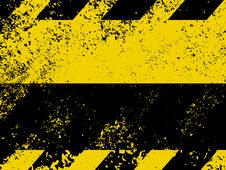 A Grungy And Worn Hazard Stripes Texture. EPS 8 Stock Images A Grungy And Worn Hazard Stripes Texture. EPS 8 Stock Images