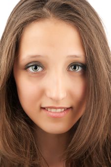 Happy Beautiful Young Girl Stock Image Happy Beautiful Young Girl Stock Image