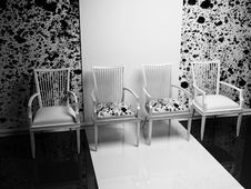 Four Chairs In A Row Stock Photos Four Chairs In A Row Stock Photos