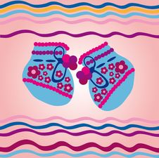 Baby Shoes Stock Photography Baby Shoes Stock Photography