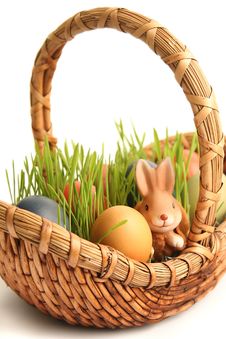 Bunny And Egg Stock Images