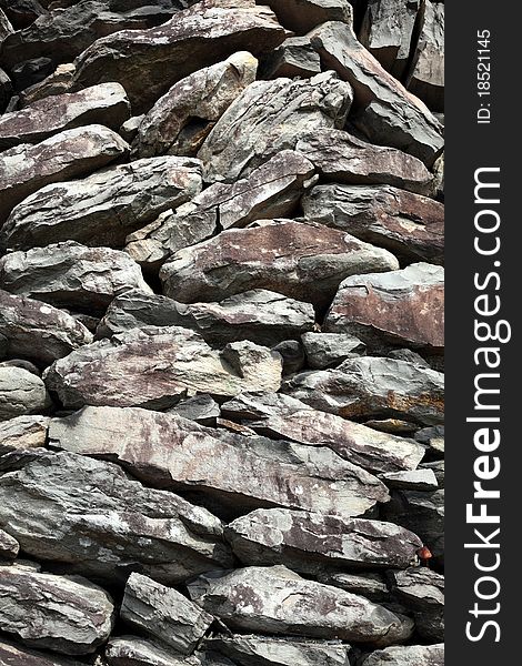 Stone wall, background and texture