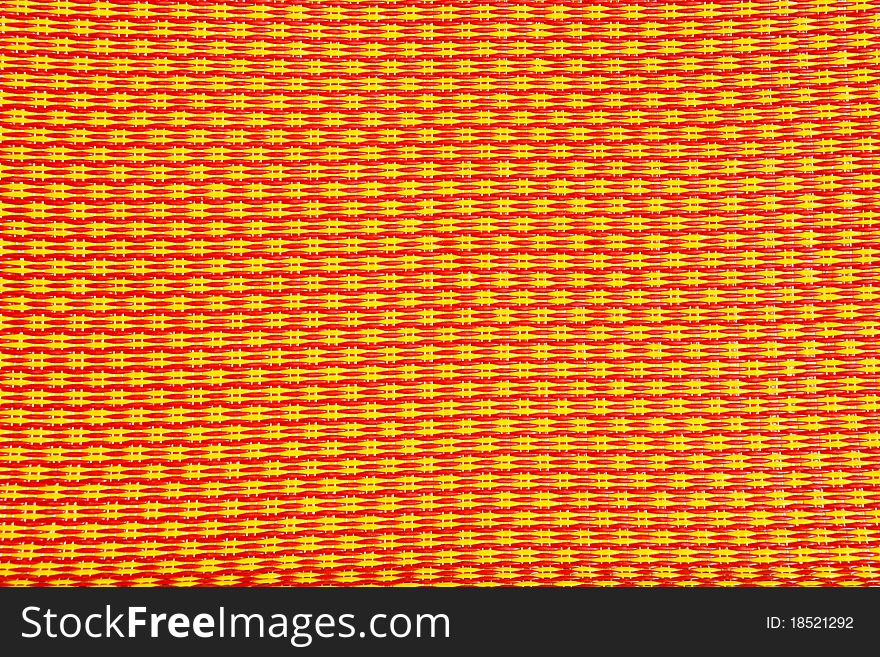 Colorful red and yellow mat background