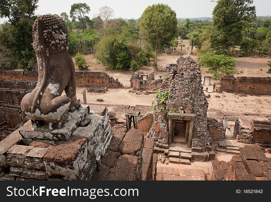 Pre Rup temple, one of the oldest temples in Angkor, Cambodia. Pre Rup temple, one of the oldest temples in Angkor, Cambodia.