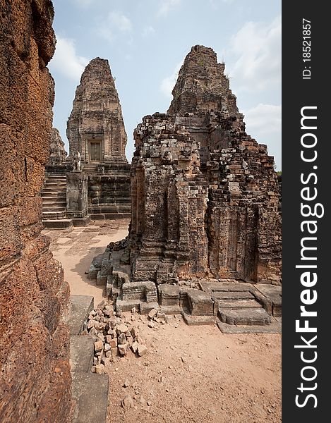 Pre Rup temple, one of the oldest temples in Angkor, Cambodia. Pre Rup temple, one of the oldest temples in Angkor, Cambodia.