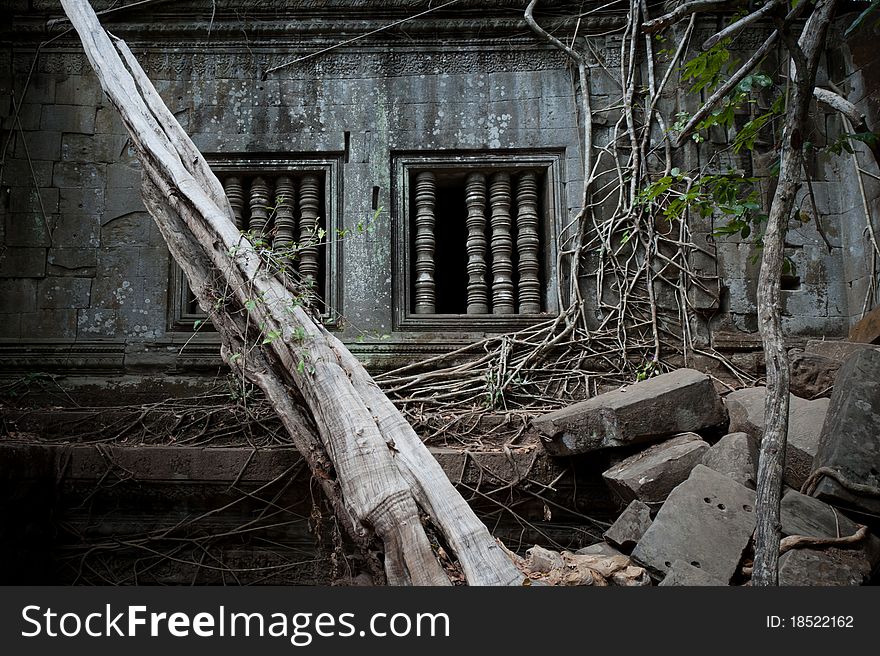 Beng Mealea is a relatively untouristized temple, about a 90 minute drive Northeast of Angkor Wat. The temple is one of the most fascinating, having been left in its unrestored state. Beng Mealea is a relatively untouristized temple, about a 90 minute drive Northeast of Angkor Wat. The temple is one of the most fascinating, having been left in its unrestored state.