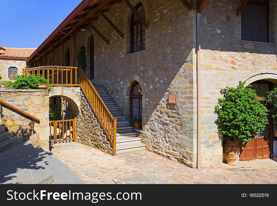 Monastery In Meteora, Greece