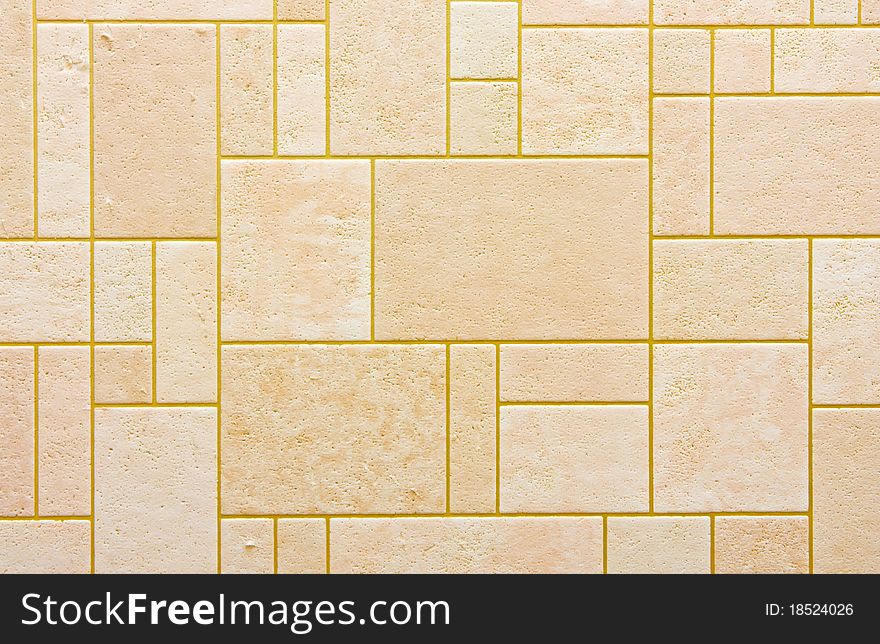 Peach Texture with gold square