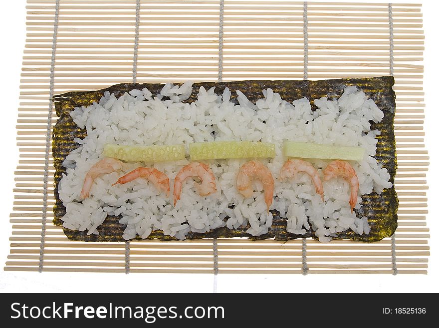 Bamboo Mat For Cooking Sushi