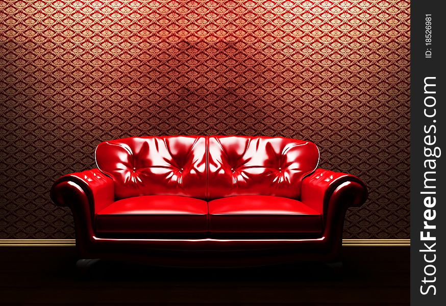 This is an eleganse interior with a sofa, rendering. This is an eleganse interior with a sofa, rendering