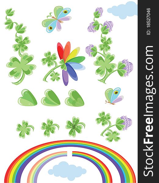 St. Patrick s Day icon set