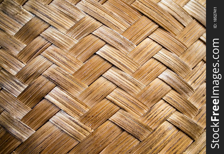 Bamboo Weave Pattern