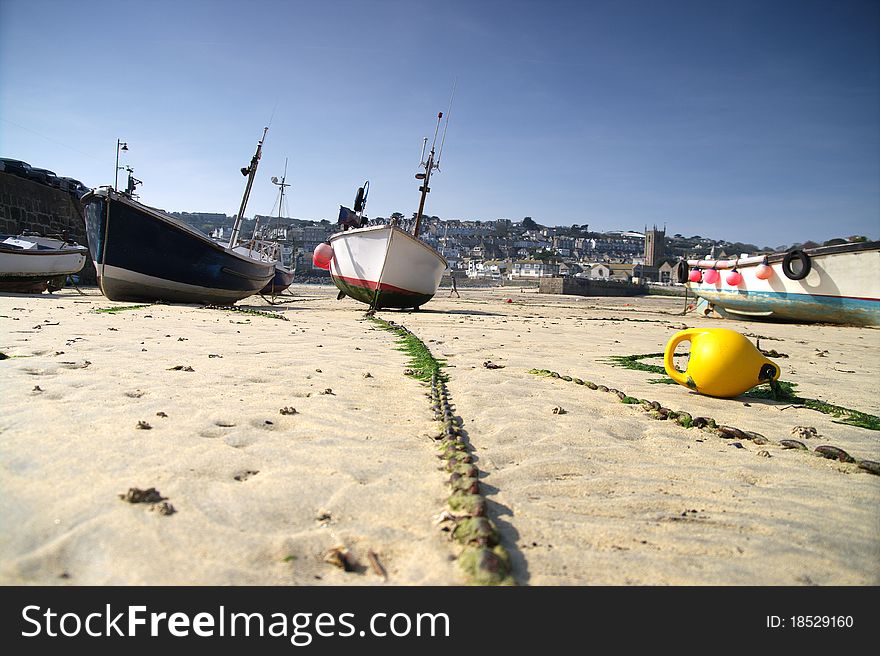 Fishing Boats on the beach 2