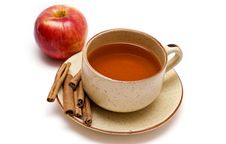Cup Of Tea, Cinnamon And Apple Royalty Free Stock Photography