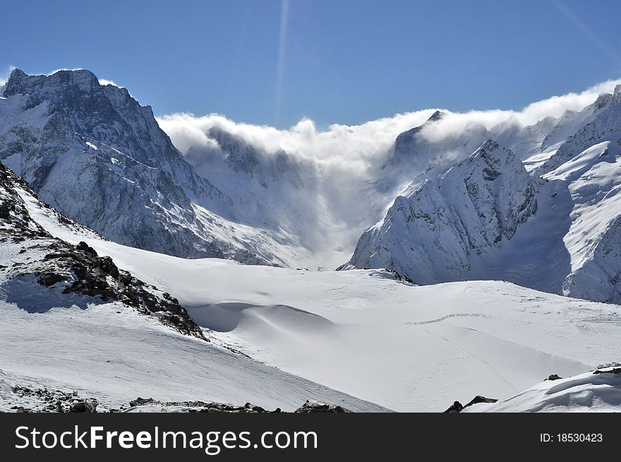 Russia. The North Caucasus. Height Of 3012 M