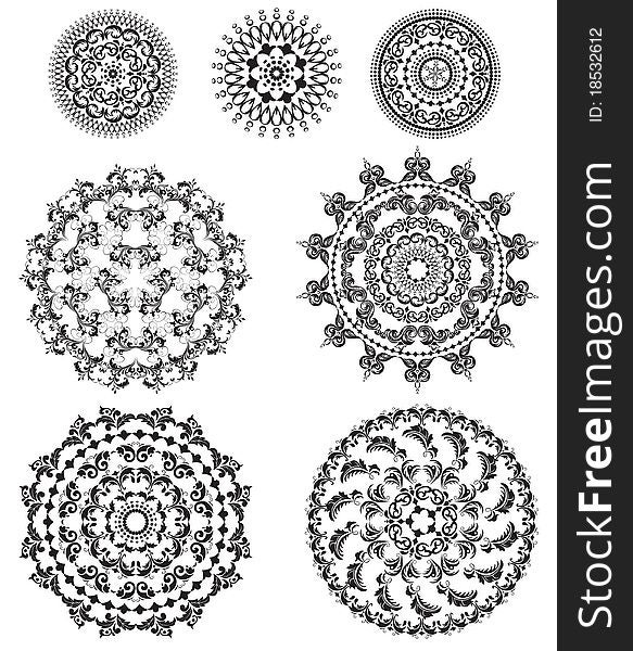 Set Of Patterns Round
