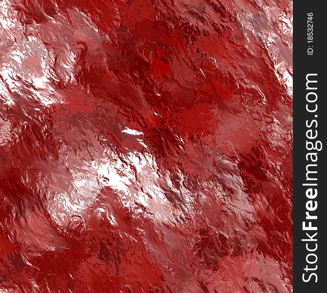 Red liquid seamless texture for background.