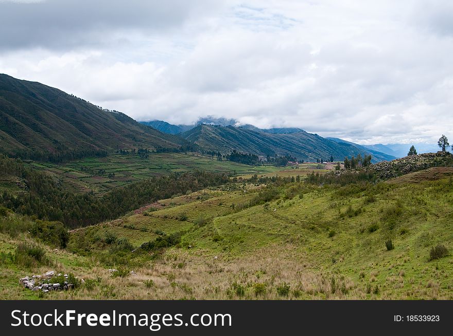 Mountain view in Peru