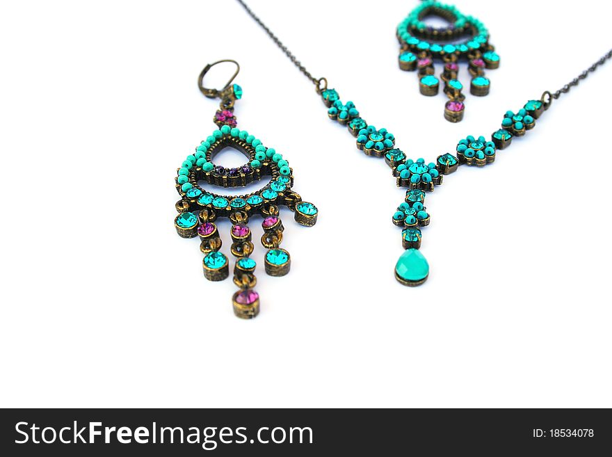 Necklace And Earrings