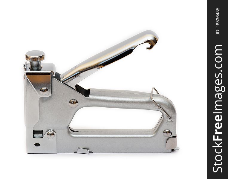 Metal tool a stapler