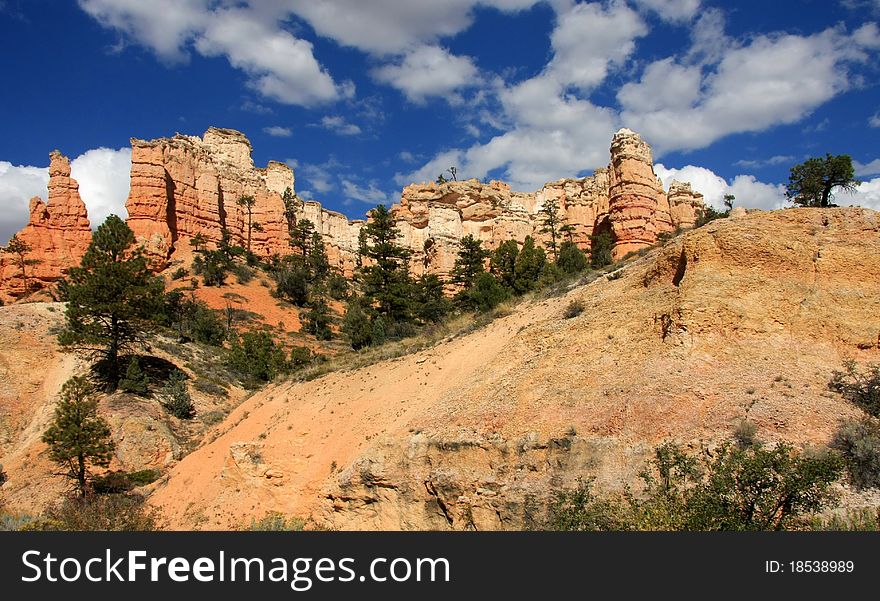 Hoodoos at bryce canyon, utah, usa