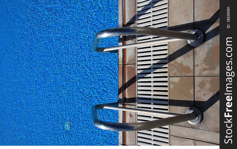 Entrance of a swimming pool