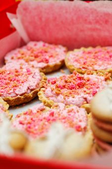 Mini Raspberry Tarts Royalty Free Stock Photo Mini Raspberry Tarts Royalty Free Stock Photo