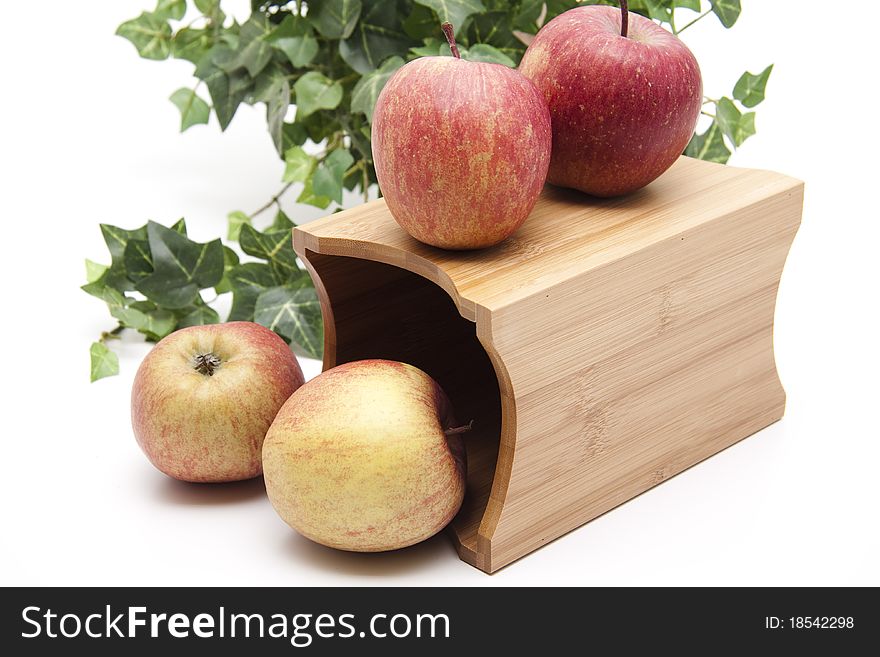 Apples Onto Receptacles