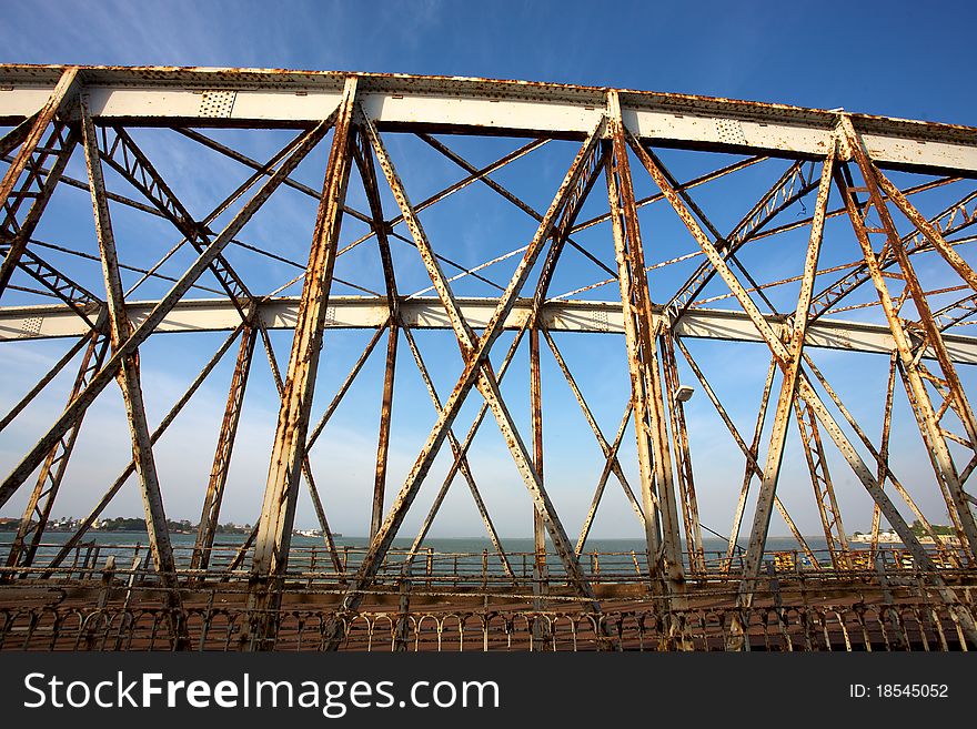 Pont Faidherbe bridge Welcome in Saint-Louis, Senegal