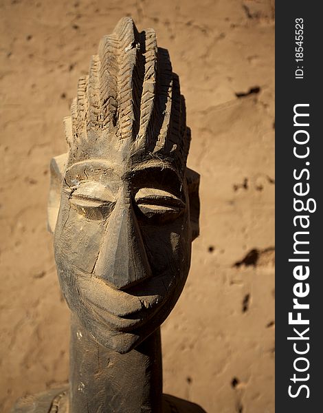 African Mask & artwork