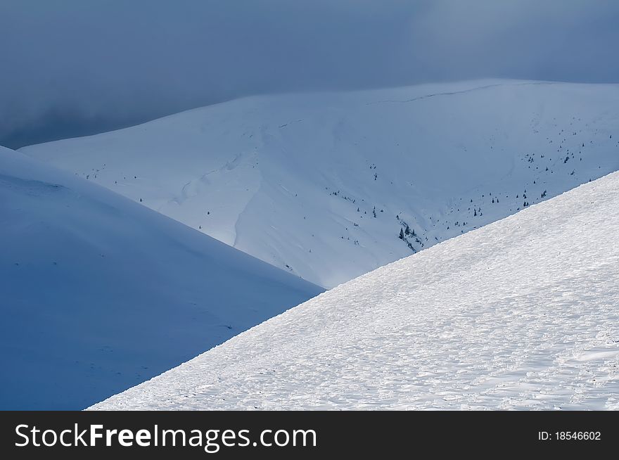 Snow-covered Mountains