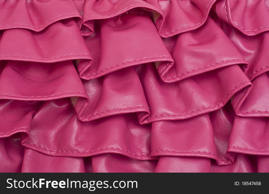 Pink Ruffle Texture Background