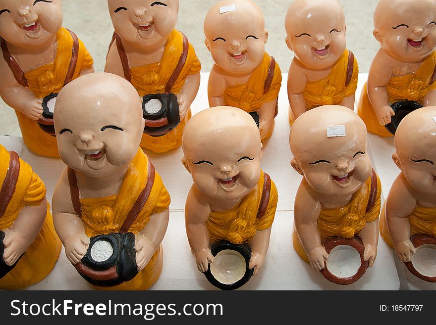 Thai Monk Laugh