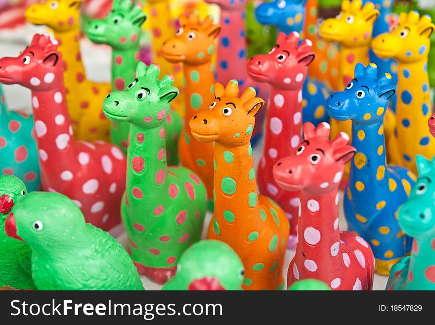 Colour Full Giraffe