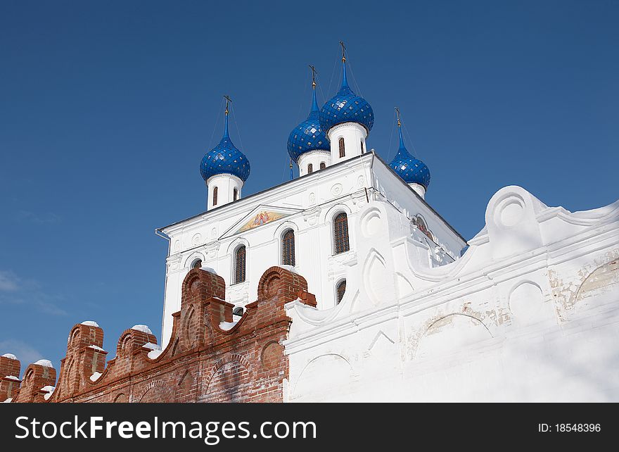 Church of the Nativity of the Blessed Virgin Mary in Katunki, Nizhegorodskaya area, Russia