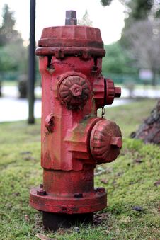 Rusty Fire Hydrant Royalty Free Stock Photography Rusty Fire Hydrant Royalty Free Stock Photography