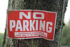 No Parking Sign Royalty Free Stock Photos No Parking Sign Royalty Free Stock Photos